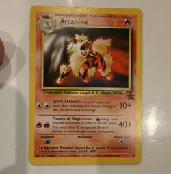 Pokemon TCG Arcanine Wotc Promo 06/53 Stage 1 70 HP Regular English - Image 1