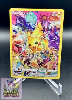 PIKACHU-160/159-NM-SR-2023-POKEMON-SWSH-CROWN ZENITH-SHIPPING INCLUDED! - Image 1