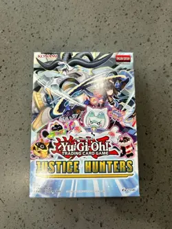 Yugioh Justice Hunters 1st Edition (2025) mini Box 4-Packs Factory Sealed - Image 1