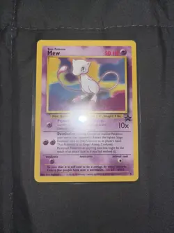 Pokemon TCG - Mew #8 - Wizards Promos - Black Star Promo - Rare - Non-Holo - Image 1
