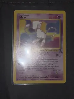 Pokemon TCG - Mew #8 - Wizards Promos - Black Star Promo - Rare - Non-Holo - Image 3