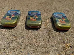 Pokemon Ascended Heroes Mini Tins Lot of (3) Factory Sealed Pikachu & Tepig - Image 2