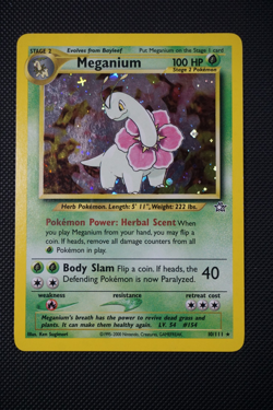 Pokemon Neo Genesis Meganium Holo #10 - Image 1