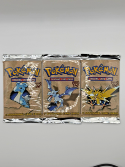 1999 Pokemon WOTC Fossil Booster Packs - All 3 Designs - Factory Sealed - W Case - Image 1