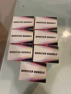 (Lot of 7) Pokemon TCG Prismatic Evolutions 💎 Booster Bundle, Sealed - Image 2