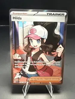 Pokemon TCG Hilda Ultra Rare Full Art Trainer Holo Sv: White Flare 164/086 - Image 2