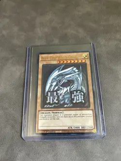 Konami Yu-Gi-Oh! Blue-Eyes White Dragon RA05-EN085 1st Ed holo - Image 1