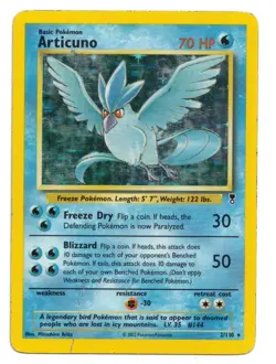 Pokemon Card: Articuno HOLO 2/110 Legendary Collection Rare! PL - Image 1