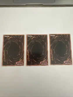 Yugioh Egyptian God Cards Slifer + Obelisk + Ra SBC2 1st Edition Secret Rare - Image 2