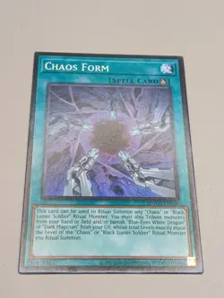 Yugioh! Chaos Form SDWD-EN020 Structure Deck: Blue-Eyes White Destiny - Image 2
