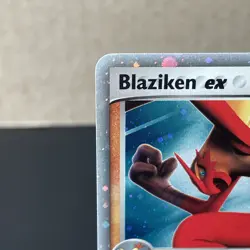 Pokemon TCG Blaziken EX Holo Ultra Rare Card 90/100 EX Crystal Guardians LP - Image 3