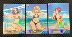 Gundam ARSENAL BASE Card PR-231,232,233(PR) JURI ASAGI MAYURA BANDAI JAPAN - Image 1