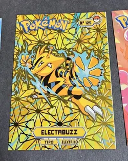 ELECTABUZZ - POKEMON KANTO CARDS TOP POKEDEX CCG FOIL - Image 1