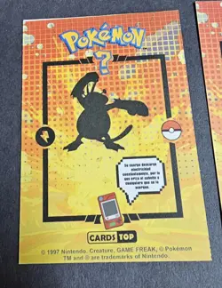 ELECTABUZZ - POKEMON KANTO CARDS TOP POKEDEX CCG FOIL - Image 2