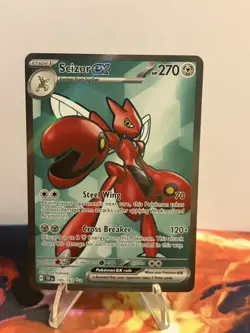 Pokemon TCG Scizor ex - 195/162 Ultra Rare SV05: Temporal Forces NM - Image 2
