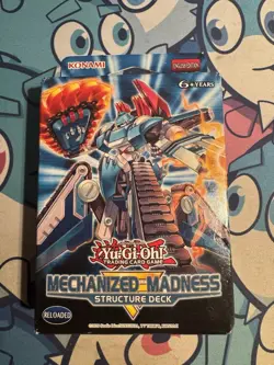 YUGIOH 1ST ED MECHANIZED MADNESS STRUCTURE DECK FACTORY SEALED NEW - Image 1