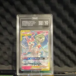 Pokemon Gardevoir & Sylveon GX TAG TEAM Ultra Rare Holo 130/214 TAG 10 - Image 1