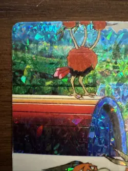 Pokemon Vintage Pocket Monsters Vending HOLO Prism Sticker 1999 Nintendo Japan - Image 2