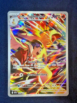 Ethan’s Typhlosion 190/182 NM Pokemon Destined Rivals Illustration Rare - Image 1