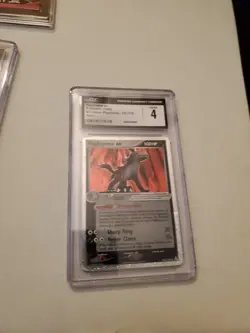 2006 Pokemon EX Holon Phantoms Mightyena Ex Holo CGC 4 - Image 1