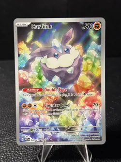 Carbink 242/217 Illustration Rare ME: Ascended Heroes Pokemon Near Mint - Image 1