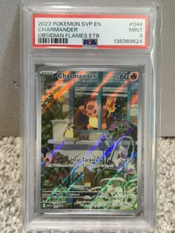 Pokemon TCG Charmander SVP 044 Obsidian Flames Black Star Promo Psa 9 - Image 1