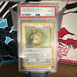 Pokemon TCG Kangaskhan 05/64 Jungle Holo Rare PSA 6 - Image 1