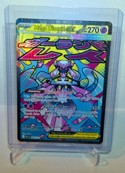 Mega Diancie ex 267/217 Mega Attack Rare ME: Ascended Heroes Pokemon TCG NM - Image 1
