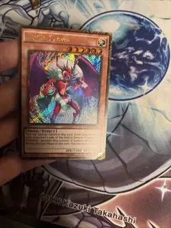 (YcL) Yugioh Santa Claws PGL2-EN021 Gold Secret Rare LP - Image 3