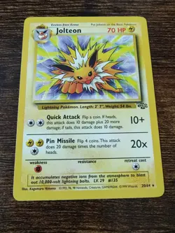 Pokemon Jungle Unlimited Jolteon 20/64 Non Holo - Image 1