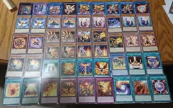 YuGiOh Card Salamangreat Deck Core Spinny Heatleo Gazelle Circle Roarwolf + More - Image 1