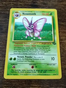 Pokemon Jungle Unlimited Venomoth 29/64 Non Holo - Image 1