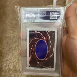 1999 YU-GI-OH! JPN BANDAI PROMO BLUE-EYES WHITE DRAGON'S 3-BODY CONNECTION PSA 7 - Image 2