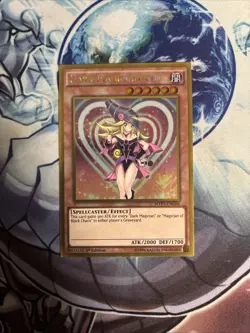(YcL) Yugioh Dark Magician Girl MVP1-ENG56 Gold Rare 1st Ed VLP - Image 1