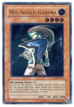 Mid Shield Gardna - TLM-EN024 - Ultimate Rare - Unlimited Edition Near Mint - Yu - Image 1