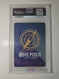 2025 ONE PIECE OP11-118 MONKEY D LUFFY MANGA ALT ART English PSA 10 GEM MINT - Image 2