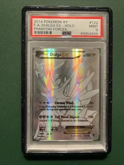 Pokemon Dialga EX XY Phantom Forces Secret Rare Full Art Psa 9 Mint #122 - Image 1