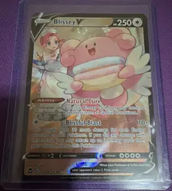 Pokemon Blissey V Silver Tempest Trainer Gallery TG22/TG30 Ultra Rare Holo - Image 1