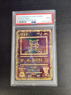 Pokemon Ancient Mew Movie Promo Graded PSA 9 - Image 1