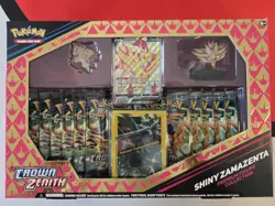Pokemon Crown Zenith Shiny Zamazenta Premium Figure Collection Sealed - Image 1