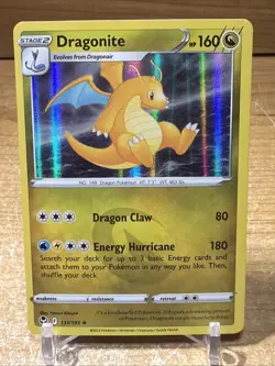 1X NM Dragonite - 131/195 - Holo Rare - Pokemon Silver Tempest - Image 1
