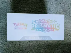 New Pokemon Scarlet & Violet Prismatic Evolutions Elite Trainer Box Sealed - Image 5