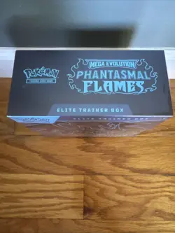 Pokemon TCG Mega Evolution Phantasmal Flames Elite Trainer Box ETB SEALED NEW! - Image 2
