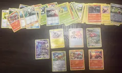Pokemon Card Lot 90 Cards Charizard Included Holos, Reverse Holos, Trainer Cards - Image 1