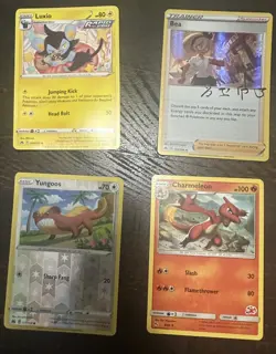 Pokemon Card Lot 90 Cards Charizard Included Holos, Reverse Holos, Trainer Cards - Image 5