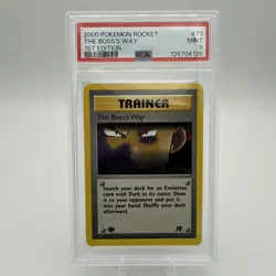 Pokemon Trainer the Boss's Way 1st Edition 73/82 WOTC Vintage - Image 1