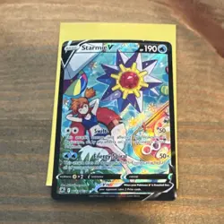 Pokemon Starmie V Ultra Rare TG13/TG30 Astral Radiance TG Holo 190HP - Image 1