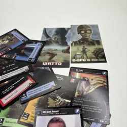 Star Wars TCG Trading Card Game 2002 Mixed 25 Card Lot - Image 3