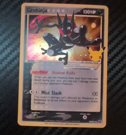 Pokemon Greninja SWSH144 Sword & Shield Promo Holo 130HP 100 Attack English - Image 1
