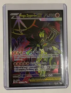 Pokemon Mega Zygarde EX 104/088 Full Art Holo Dragon 310HP Ultra Rare - Image 1